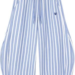 Aelfric Eden Baggy Wide Leg  Striped Sweatpants Size Medium